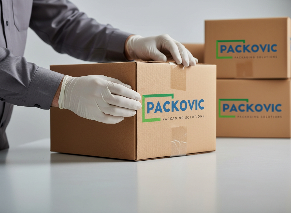 quality control inspection packaging products, professional worker, high quality photography